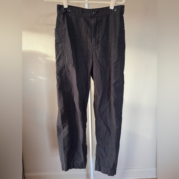 Everlane The Fatigue Barrel Pant / Organic Cotton Linen - Size 4 - Picture 2 of 8